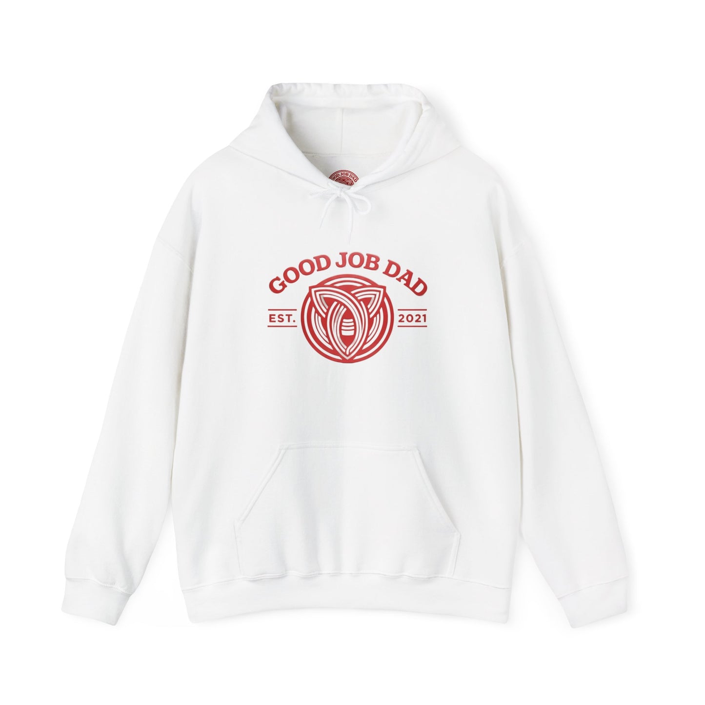 Good Job Dad Signature Hoodie — Retro Crest (Est. 2021)