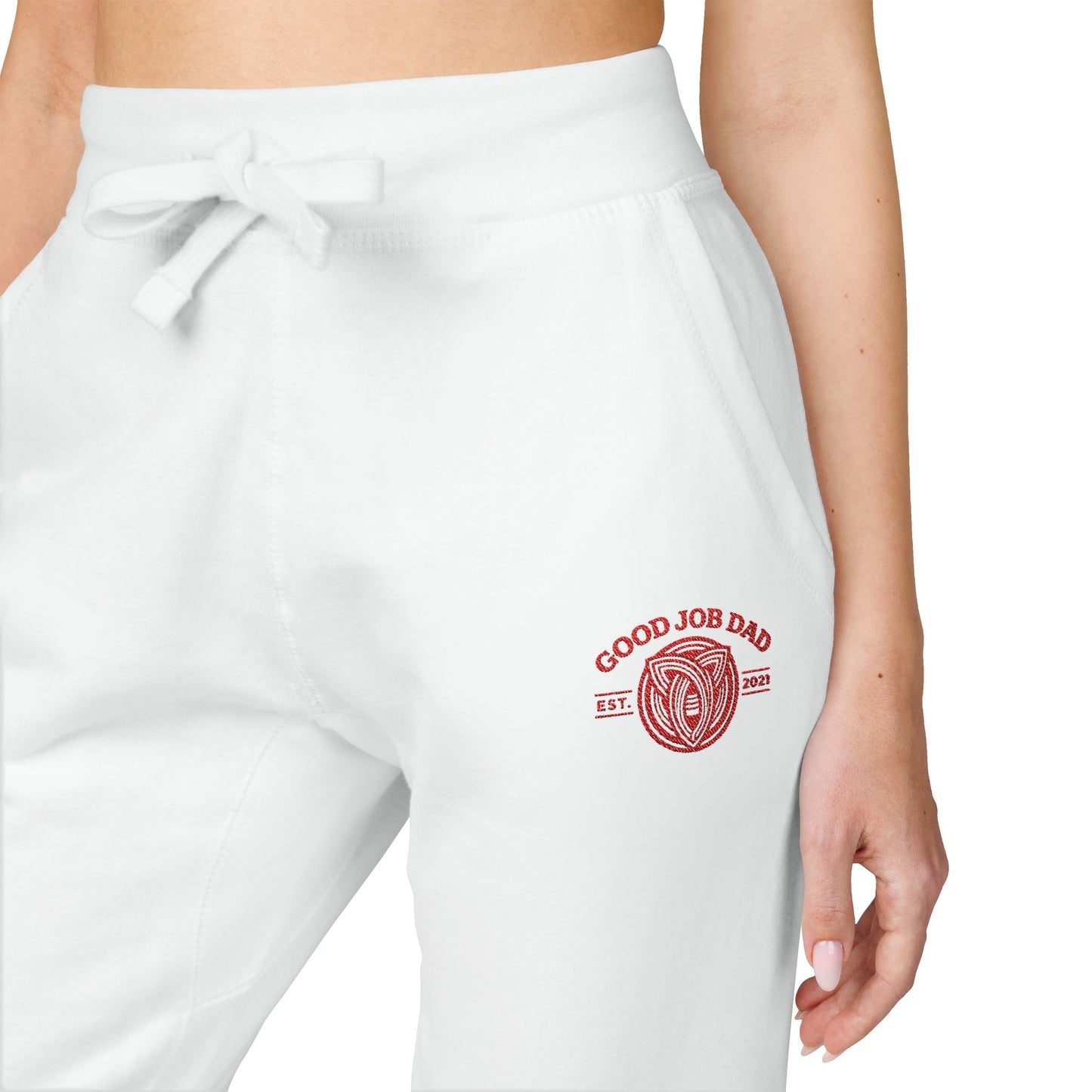Dad Legacy Collection Embroidered  — Cozy Casual Joggers