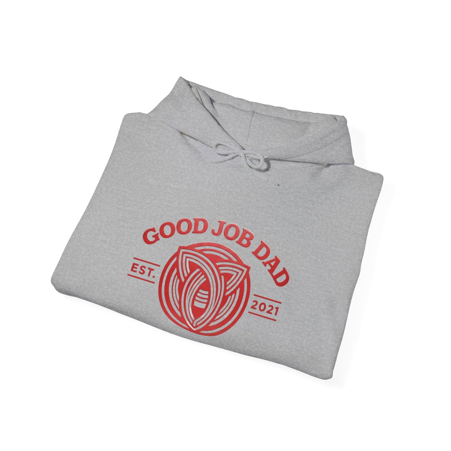 Good Job Dad Signature Hoodie — Retro Crest (Est. 2021)