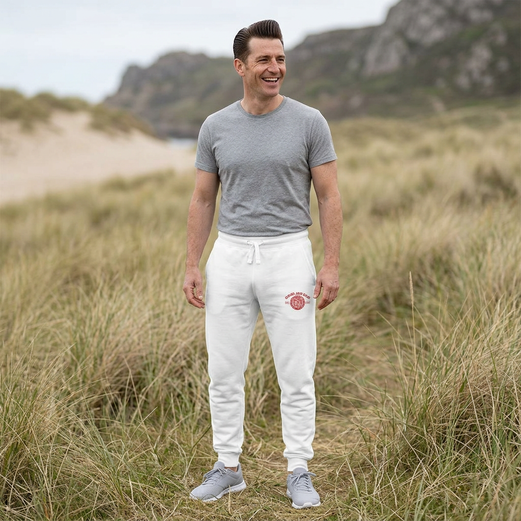 Dad Legacy Collection Embroidered  — Cozy Casual Joggers