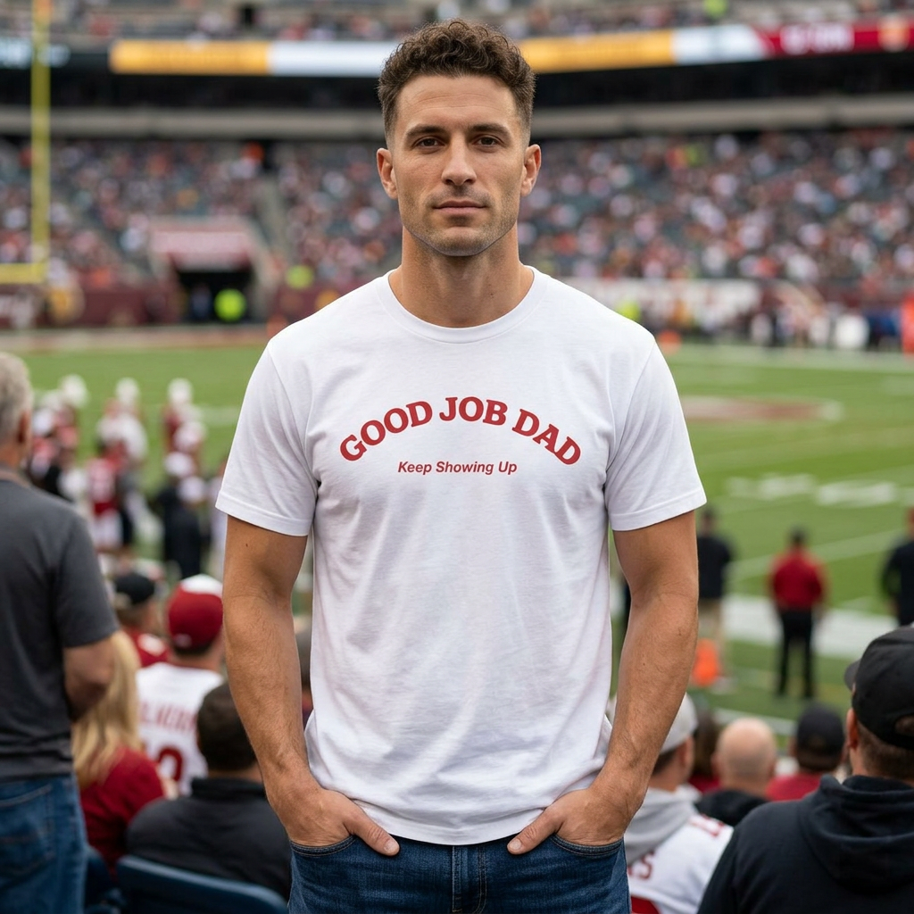 Good Job Dad T‑Shirt — "Keep Showing Up" Tee