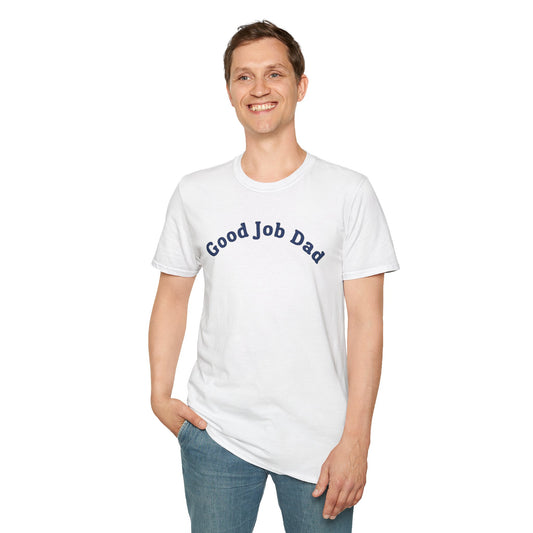 Good Job Dad Classic Tee Navy