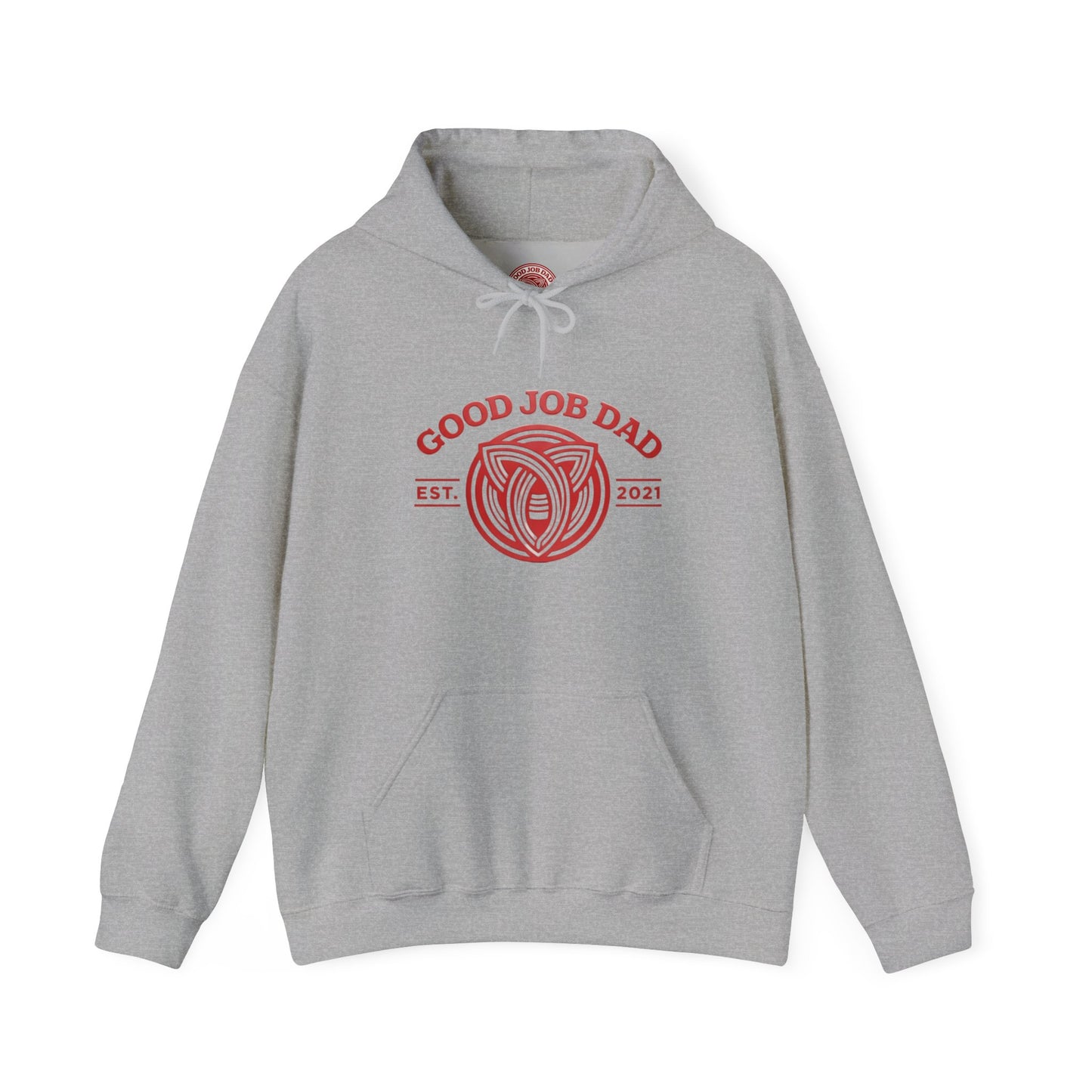 Good Job Dad Signature Hoodie — Retro Crest (Est. 2021)